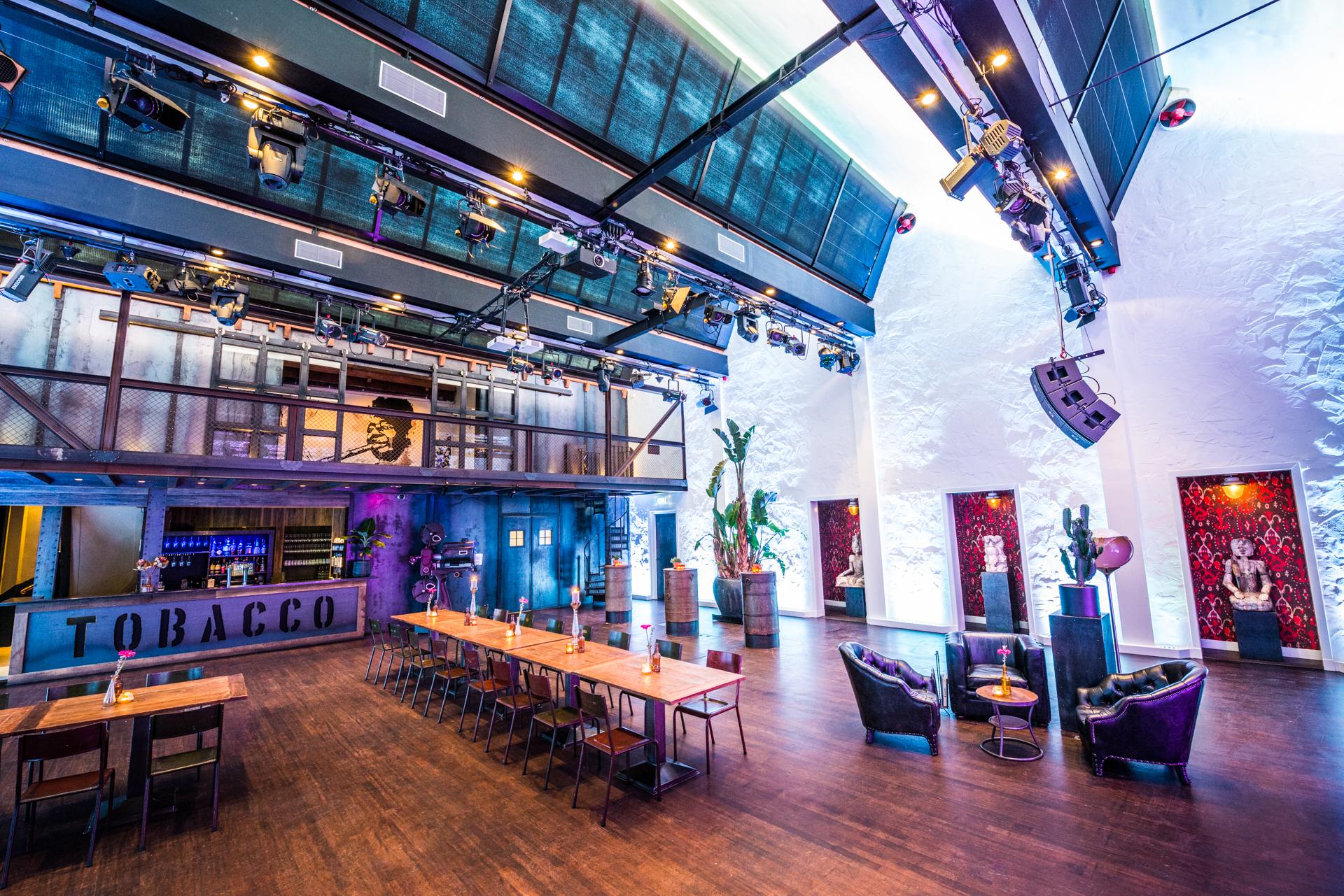 TOBACCO Theater Exclusieve Event Locatie Amsterdam De Artiesten